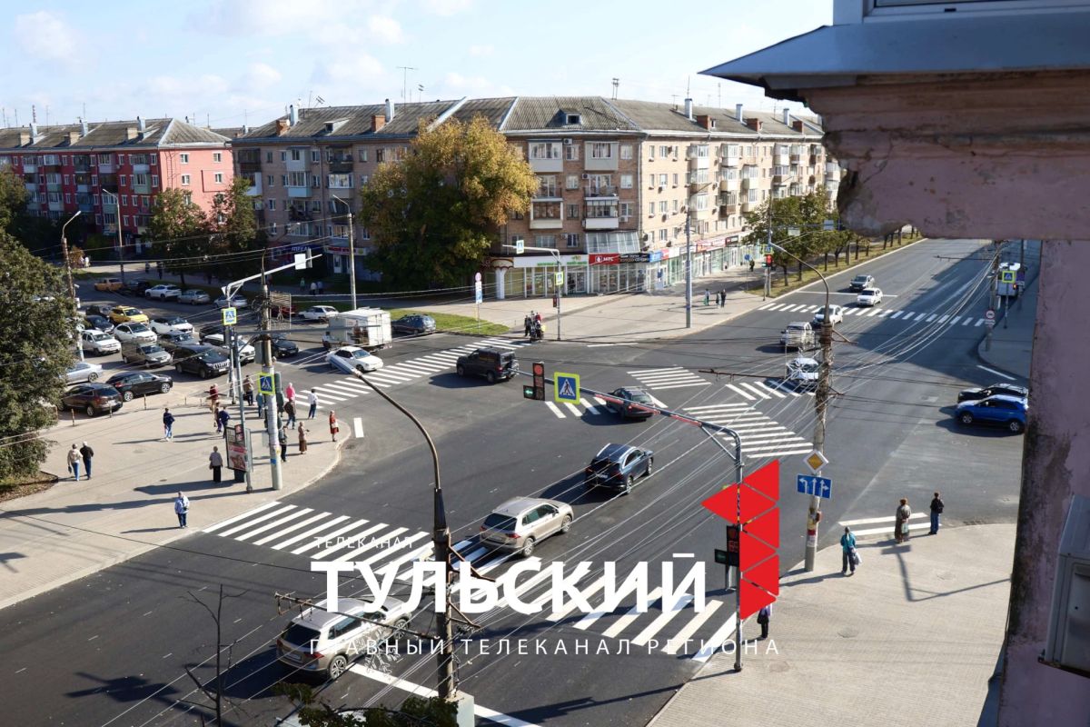 В Туле появился первый диагональный пешеходный переход В Туле появился первый диагональный пешеходный переход