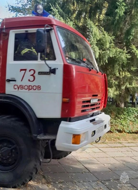 Суворовские спасатели провели учения в оздоровительном центре Суворовские спасатели провели учения в оздоровительном центре