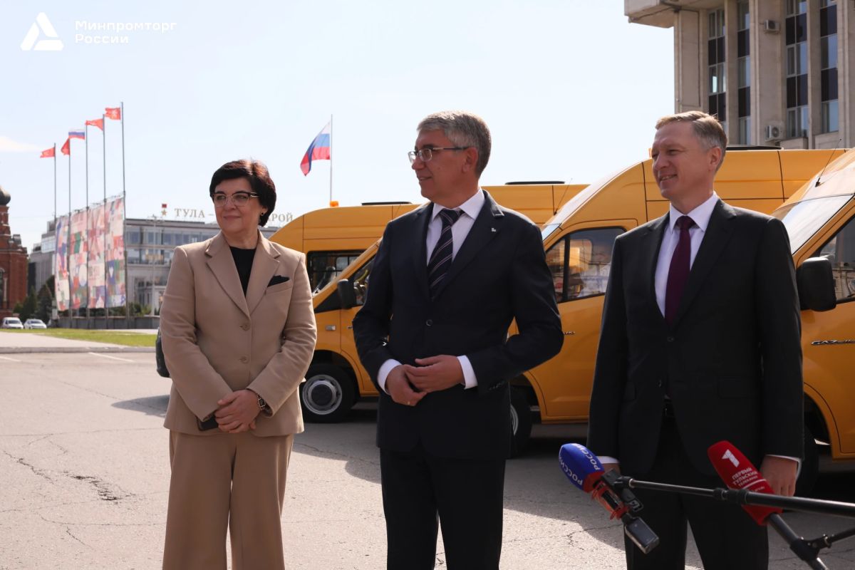 Новые школьные автобусы отправилась в школы Тульской области Новые школьные автобусы отправилась в школы Тульской области