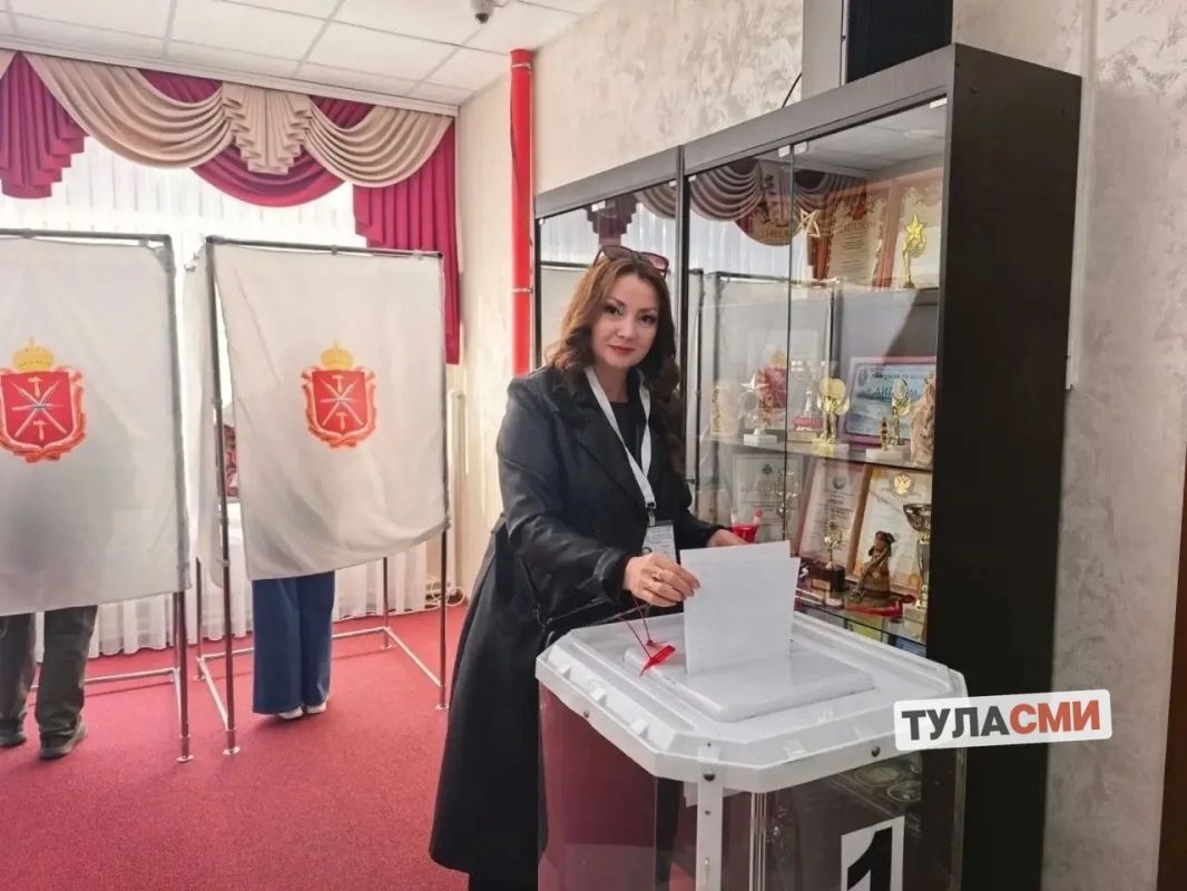Сотрудники «Регион 71» принимают активное участие в выборах Сотрудники «Регион 71» принимают активное участие в выборах