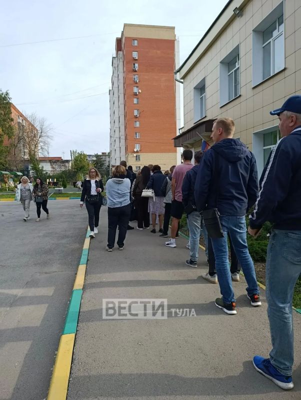 Явка на выборах в Тульской области в первый день голосования - 24,75%