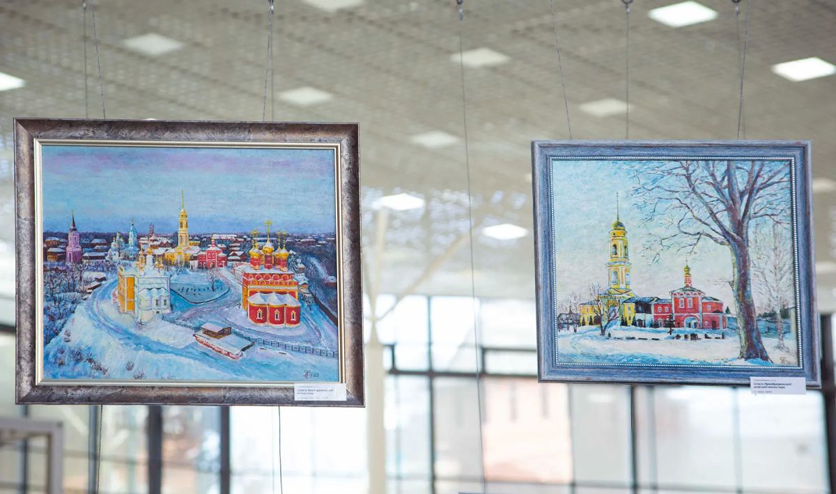 В атриуме Тульского кремля открылась выставка работ белевских художников В атриуме Тульского кремля открылась выставка работ белевских художников