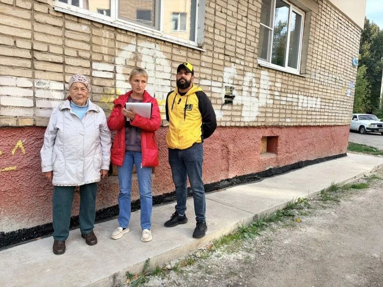 Депутаты Тульской городской Думы приняли участие в приемках работ, выполненных по муниципальному проекту «Наш город»