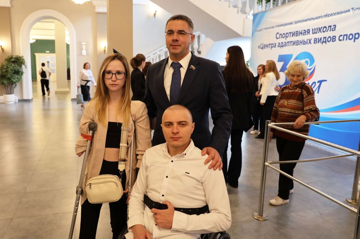Алексей Эрк принял участие в мероприятии в честь 30-летия Центра адаптивных видов спорта Алексей Эрк принял участие в мероприятии в честь 30-летия Центра адаптивных видов спорта