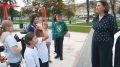 В сквере «Встреча» в Туле появились новые детские зоны