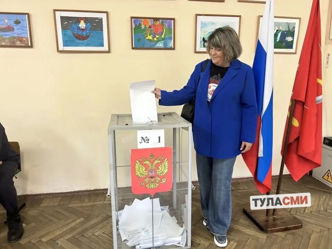 Сотрудники «Регион 71» принимают активное участие в выборах Сотрудники «Регион 71» принимают активное участие в выборах