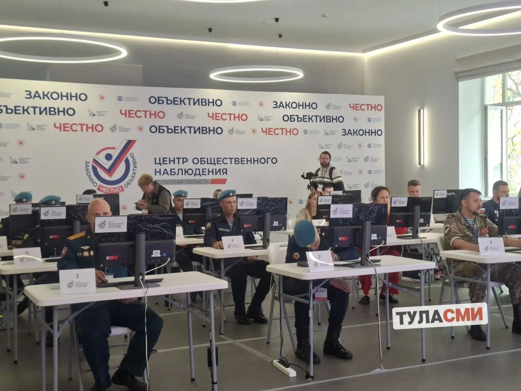 Международные наблюдатели посетили Центр общественного наблюдения в Туле Международные наблюдатели посетили Центр общественного наблюдения в Туле