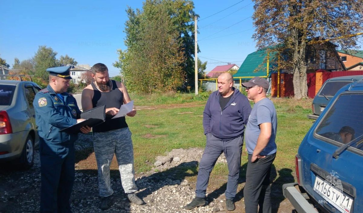 В Богородицком и Куркинском районах продолжается профилактическая работа В Богородицком и Куркинском районах продолжается профилактическая работа