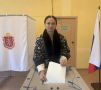 Заместитель председателя Тульской городской Думы Дарья Герасимова приняла участие в выборах депутатов Государственной Думы девятого созыва
