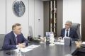 Дмитрий Миляев: Провел рабочую встречу с председателем избирательной комиссии Тульской области Павлом Веселовым