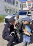Патрульный автомобиль у детского сада: в Донском воспитанники получили свою «дорожную суперсилу»!