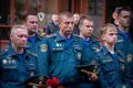 Узловские спасатели встретили участников автопробега, посвящённого 40-летию катастрофы на Чернобыльской АЭС и 90-летию со дня рождения академика Валерия Алексеевича Легасова