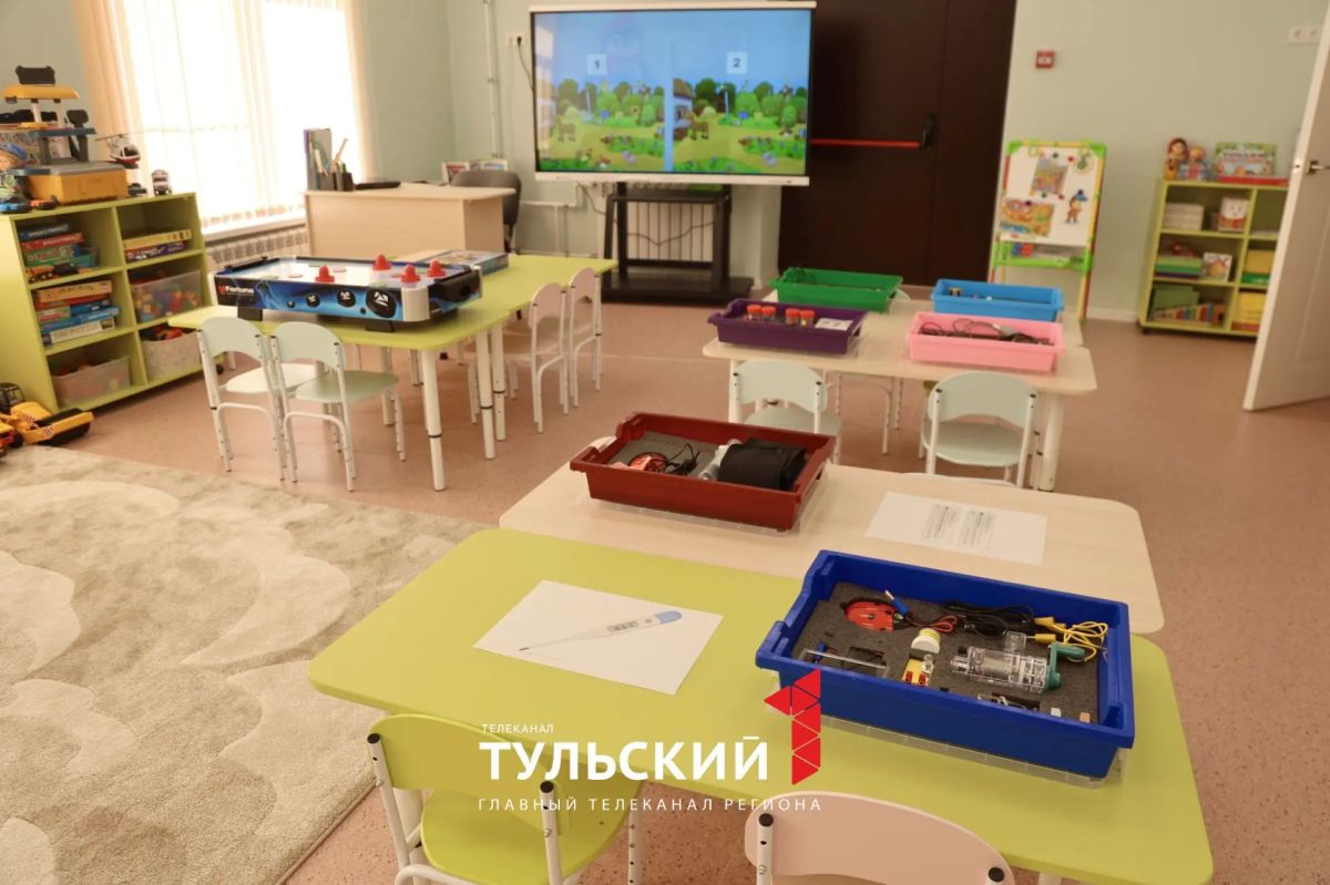 Новые стандарты детских садов в Туле: фоторепортаж Новые стандарты детских садов в Туле: фоторепортаж