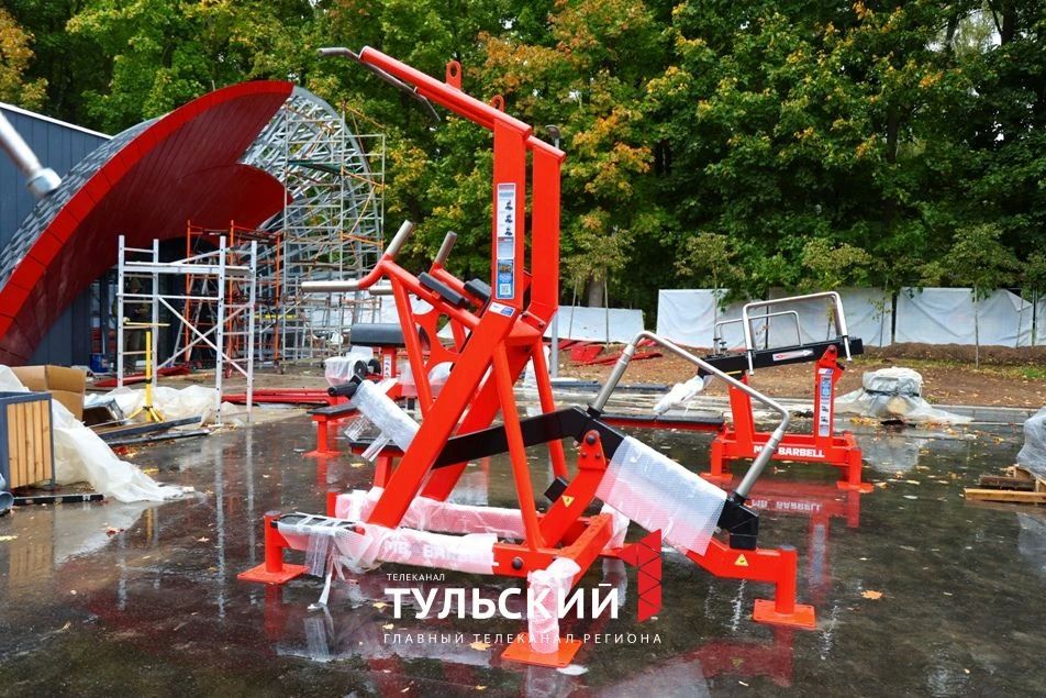 Как устроен беговой центр в Белоусовском парке Как устроен беговой центр в Белоусовском парке