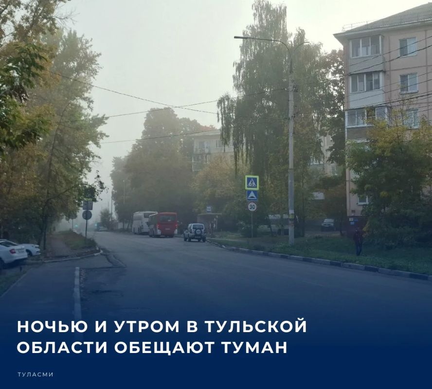 В Главном Управлении МЧС России по Тульской области рассказали, какая погода ожидается в регионе предстоящей ночью