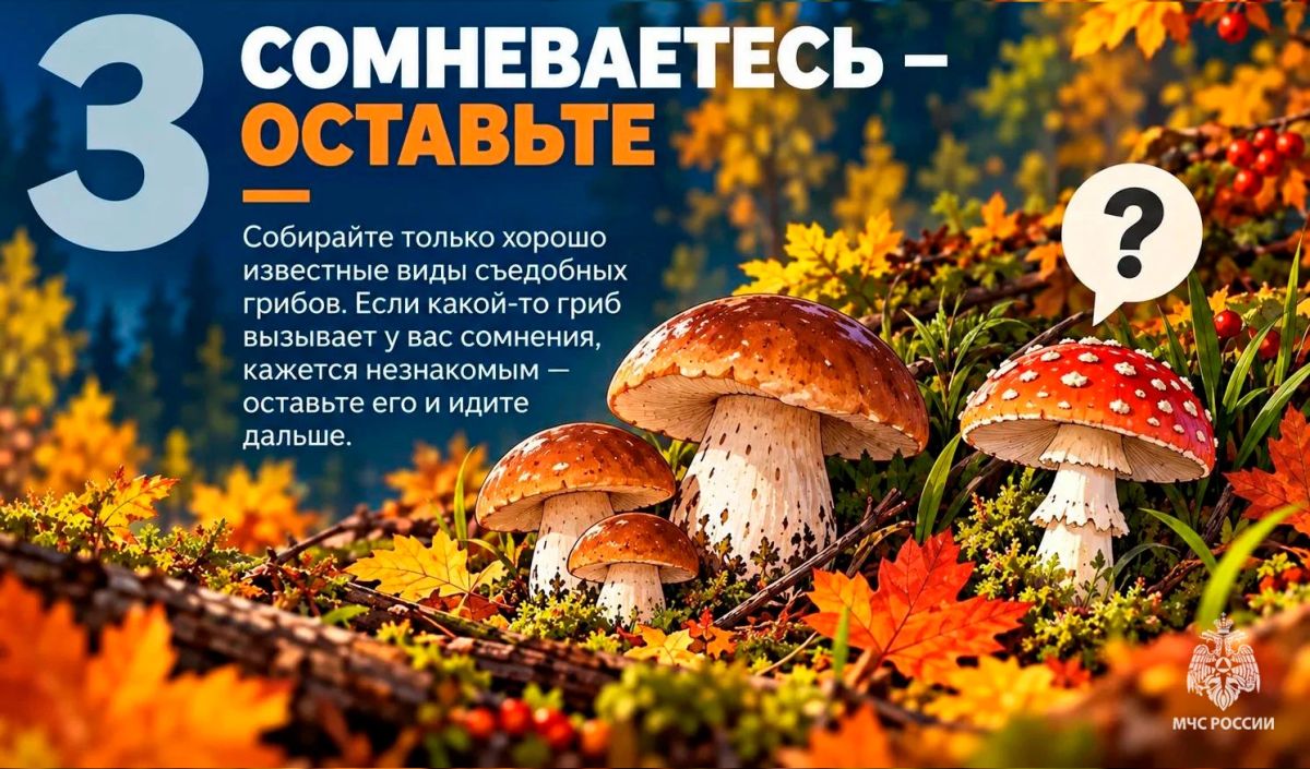 #СоветМЧС. Безопасной «тихой охоты»! В Тульской области стоит тёплая осенняя погода и продолжается сезон активного сбора грибов, а значит, многие отправляются в лес #СоветМЧС. Безопасной «тихой охоты»! В Тульской области стоит тёплая осенняя погода и продолжается сезон активного сбора грибов, а значит, многие отправляются в лес
