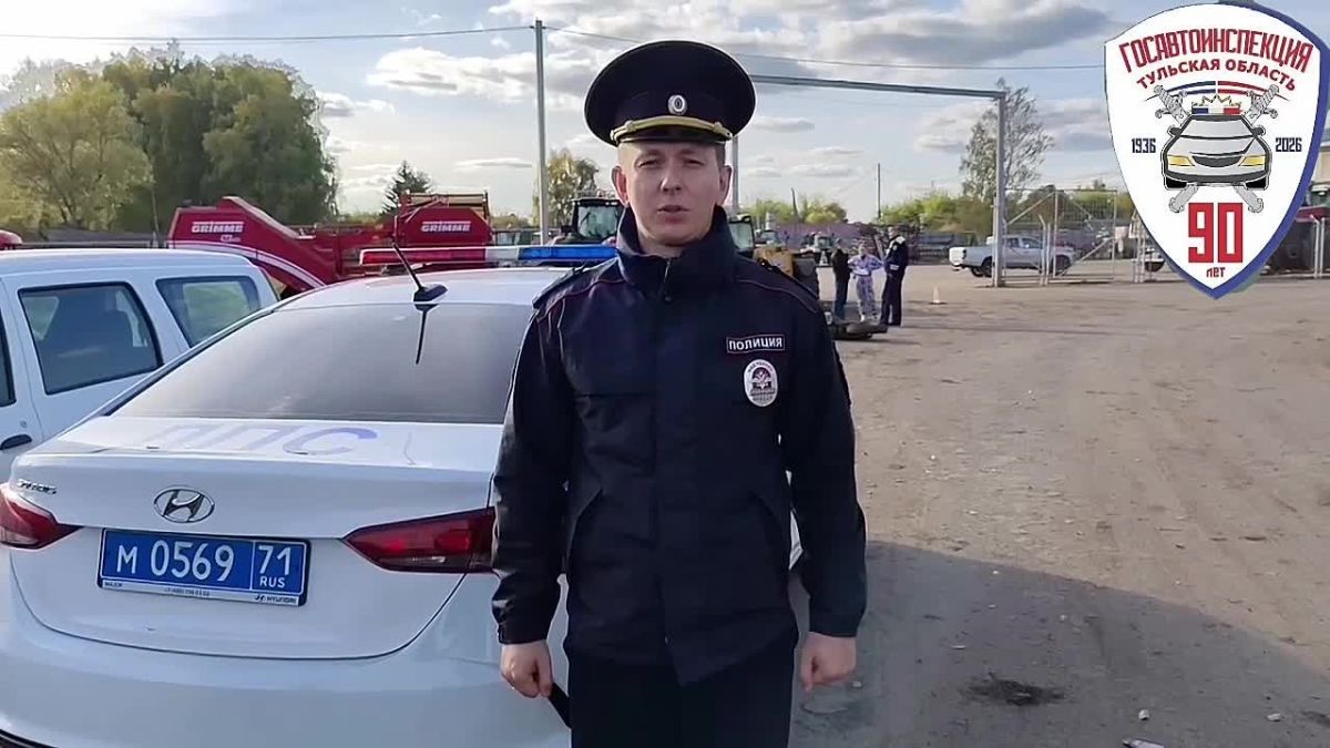Комментарий с места дорожно-транспортного происшествия врио начальника отделения Госавтоинспекции МО МВД России «Плавский» Тульской области