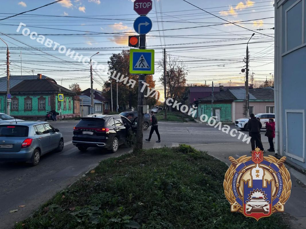 Из сводок ДТП в Тульской области за предыдущие сутки