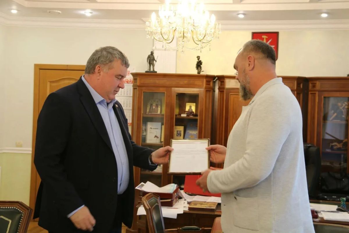 Илья Беспалов: Встретился с представителем кинокомиссии Тульской области Денисом Якушиным