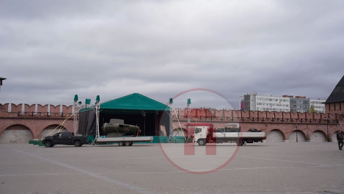 В Тульском кремле заметили В Тульском кремле заметили