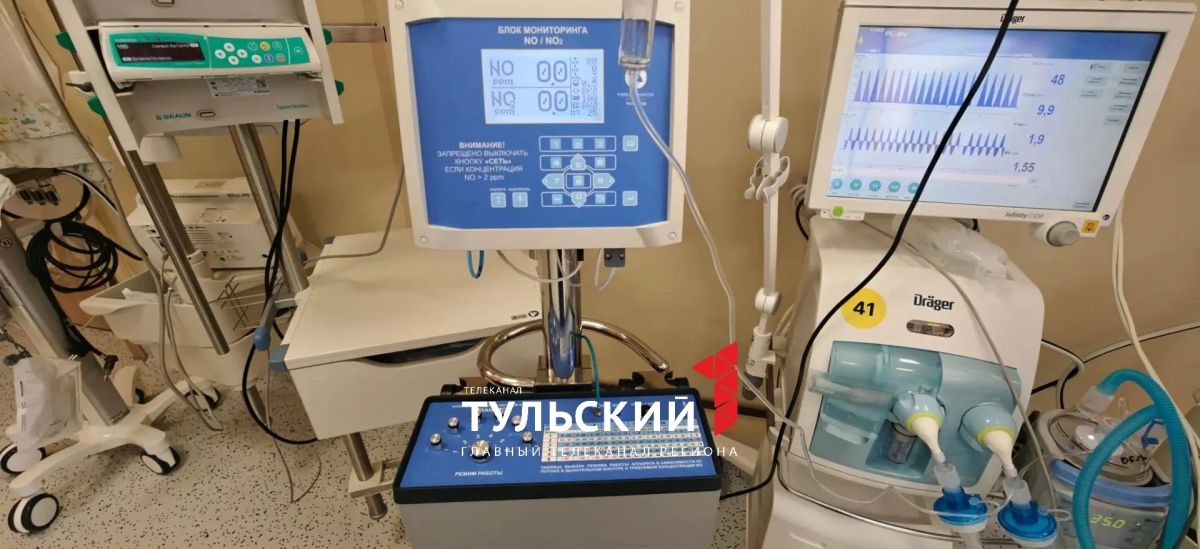 В Тульском перинатальном центре помогли дышать более 300 малышам