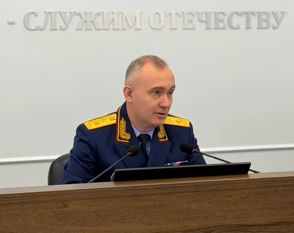В следственном управлении подведены итоги работы за 9 месяцев 2026 года