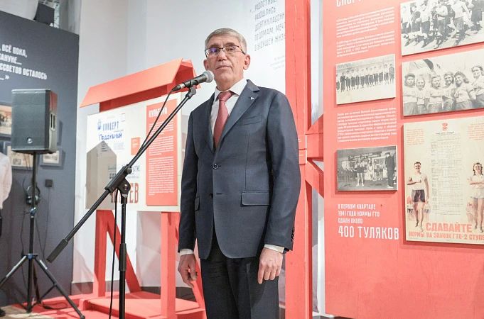 Алексей Эрк принял участие в открытии выставки Алексей Эрк принял участие в открытии выставки