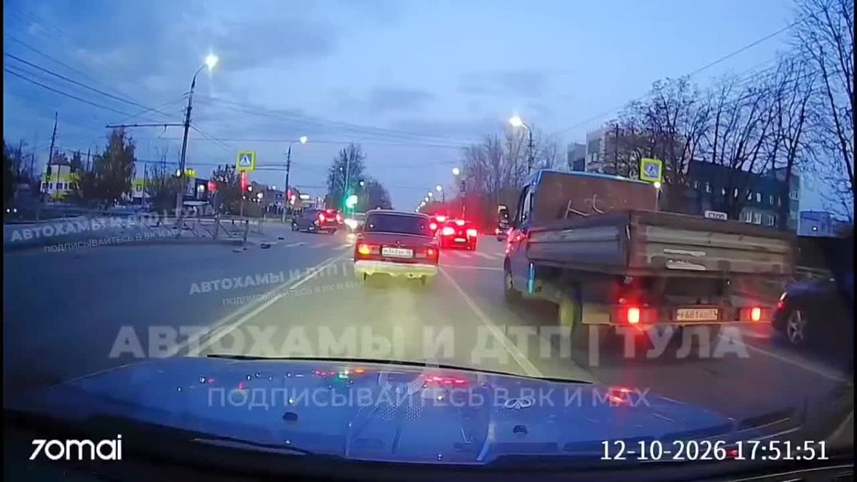 Мотоциклисту оторвало стопу в ДТП на Одоевском шоссе в Туле