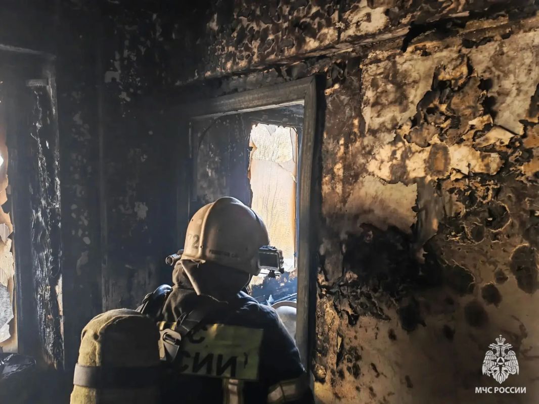 В Веневском районе пожарные спасли 6 человек