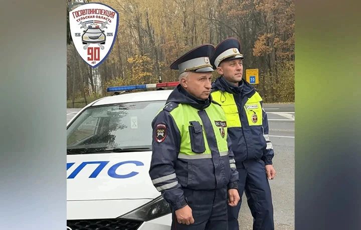 В Туле инспекторы ДПС экстренно доставили в больницу ребенка с травмой руки