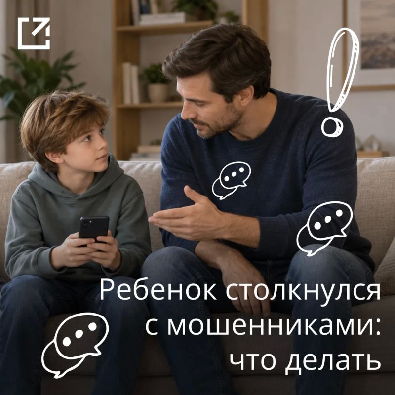 Что делать, если ребенок столкнулся с мошенниками