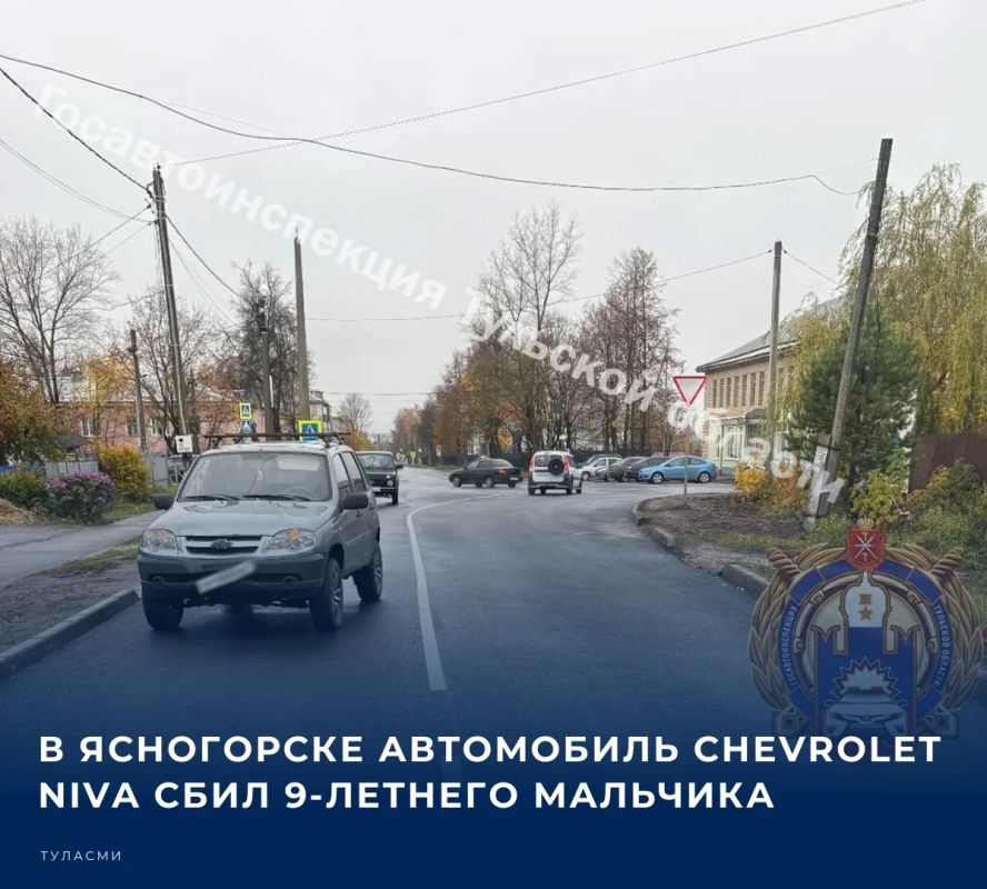 ДТП произошло утром 15 октября на улице Лесная в Ясногорске Тульской области, сообщает пресс-служба региональной Госавтоинспекции