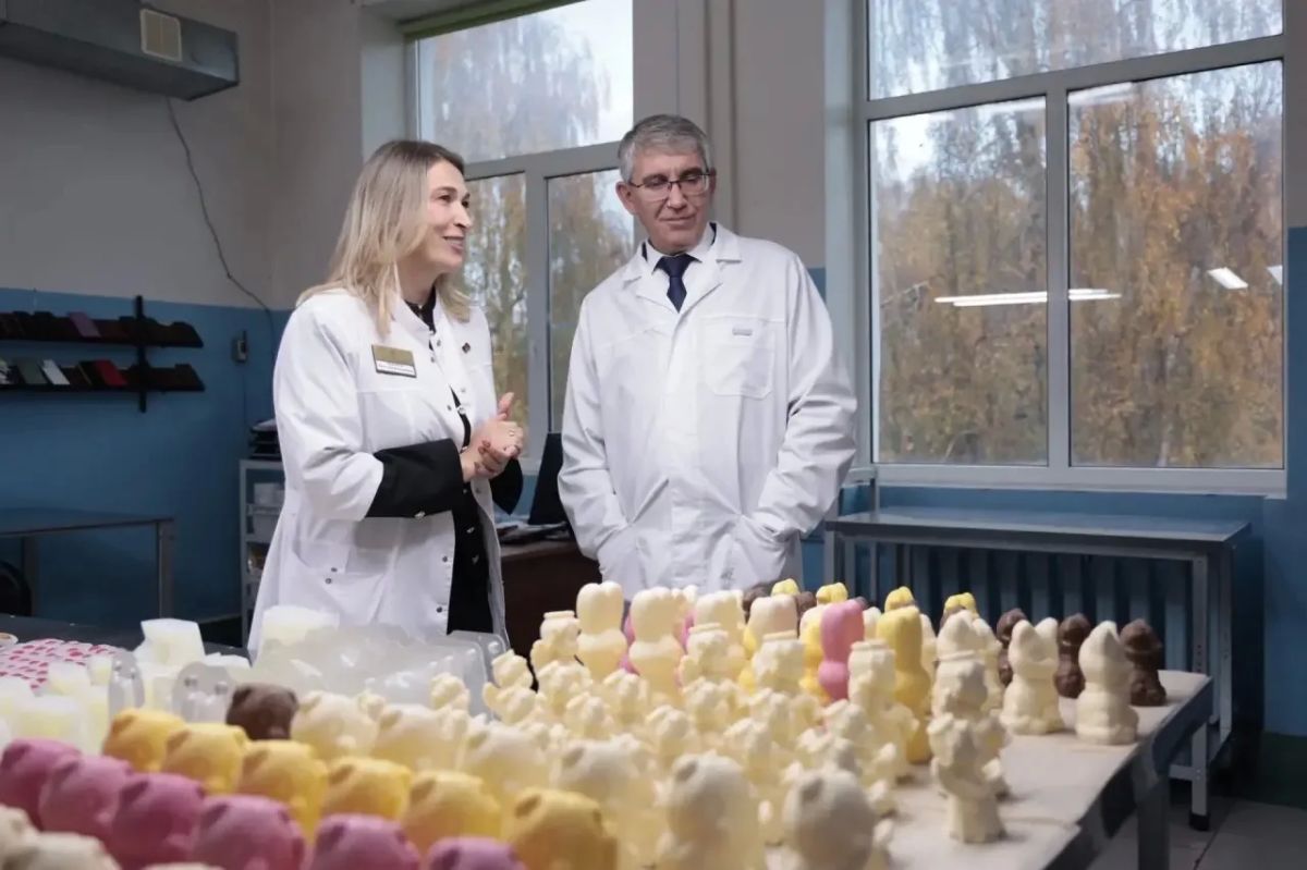 Дмитрий Миляев: В Суворове посетил кондитерскую фабрику «Суворовские конфеты» и ознакомился с производством Дмитрий Миляев: В Суворове посетил кондитерскую фабрику «Суворовские конфеты» и ознакомился с производством