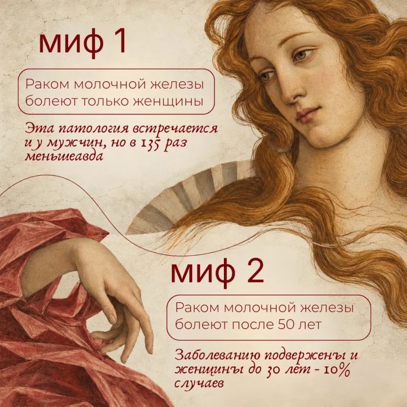 Миф или правда?. Вокруг рака молочной железы до сих пор много слухов и заблуждений Миф или правда?. Вокруг рака молочной железы до сих пор много слухов и заблуждений