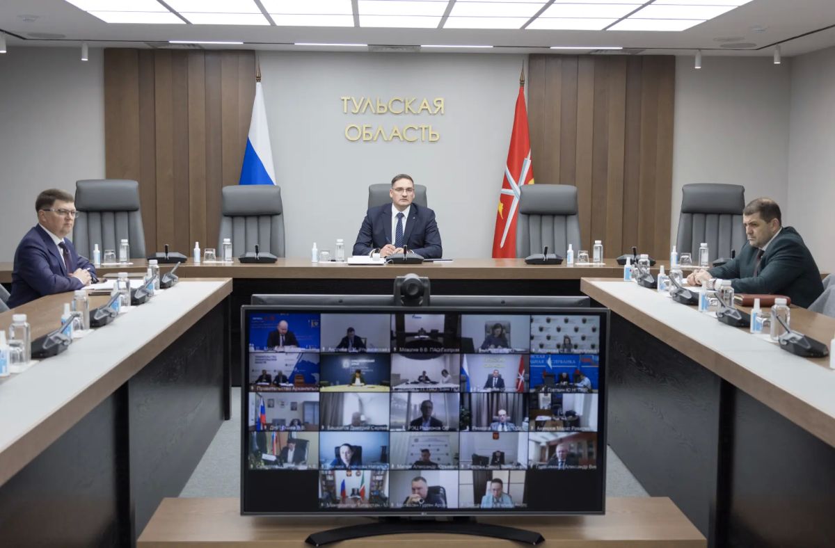 Тульская область приняла участие в заседании комиссии Госсовета РФ по направлению «Промышленность»