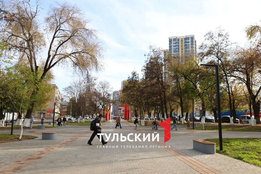 В Туле торжественно открыли сквер "Оборонный" В Туле торжественно открыли сквер "Оборонный"