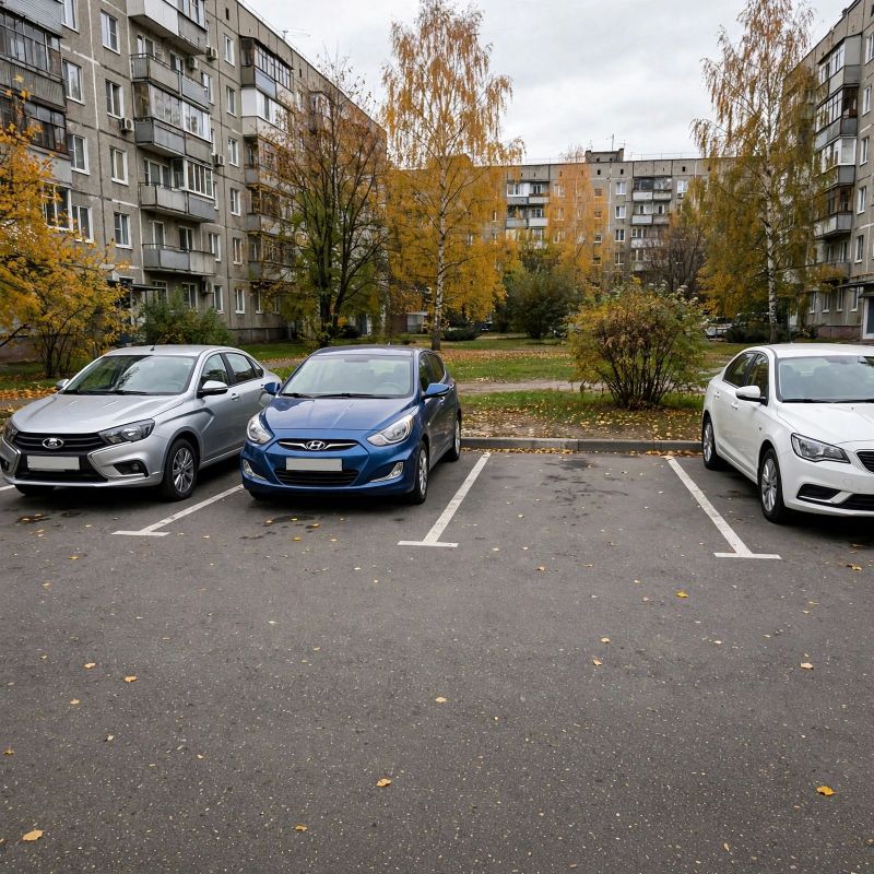 Часть парковок в Тульской области теперь можно размещать за пределами дворов