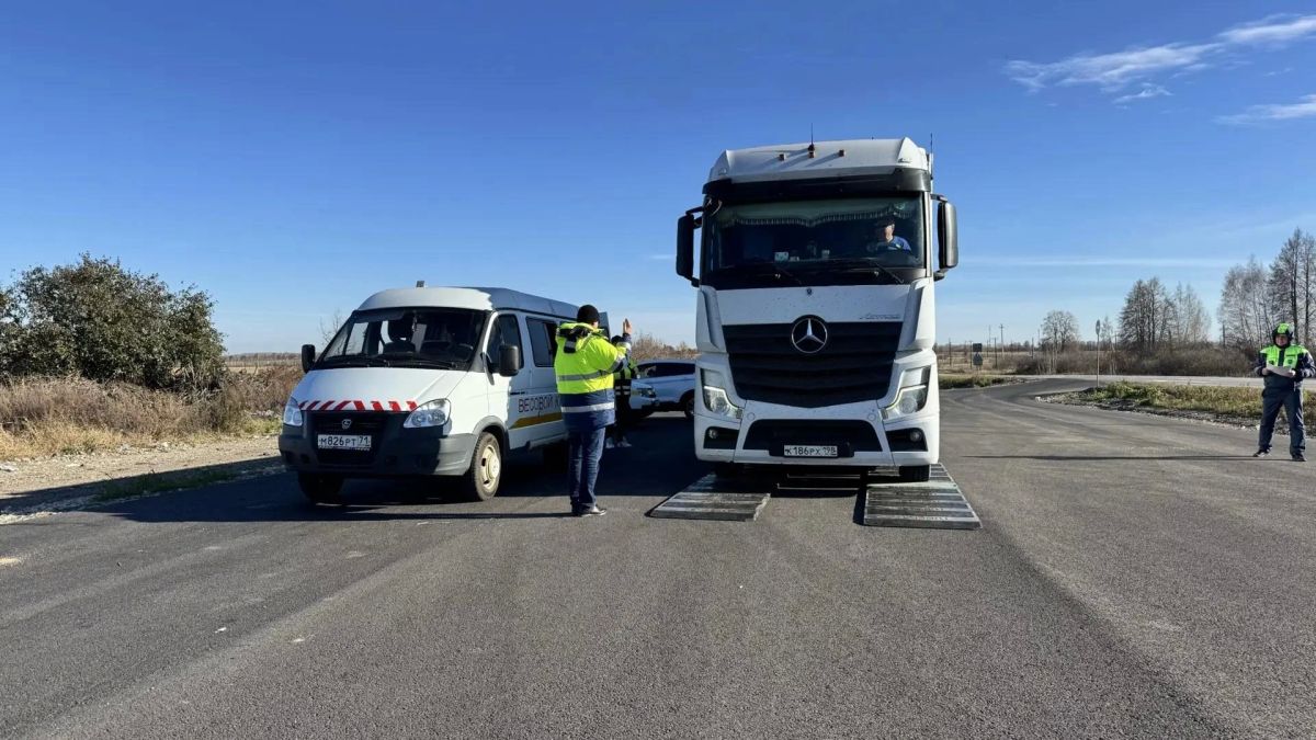 В Тульской области регулярно проводят контроль за соблюдением весогабаритных требований В Тульской области регулярно проводят контроль за соблюдением весогабаритных требований