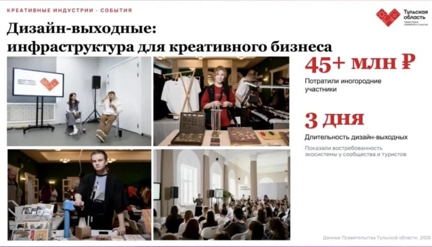 Тульская область — на первом месте в ЦФО по динамике роста туризма
