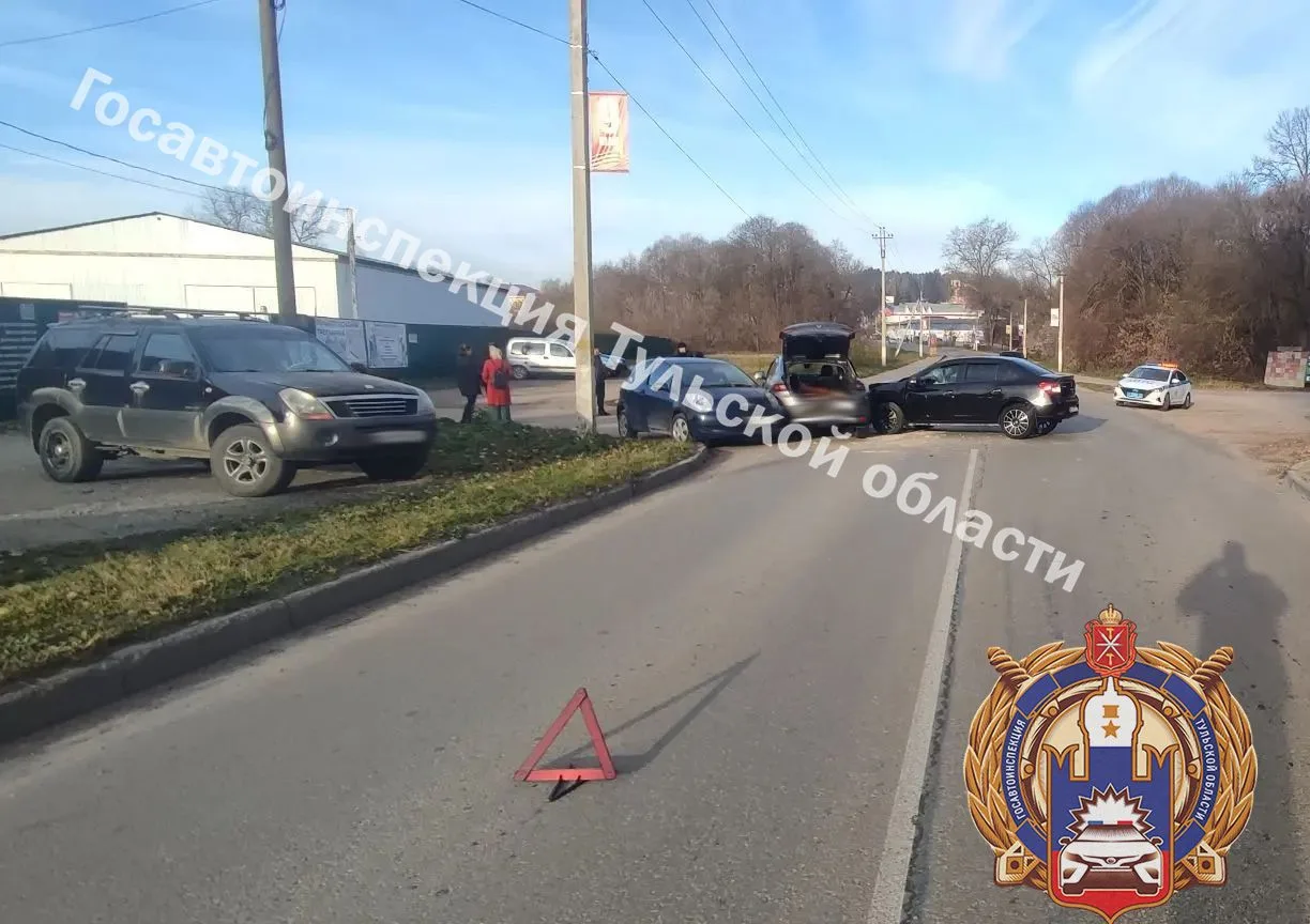 Из сводок ДТП в Тульской области за предыдущие сутки
