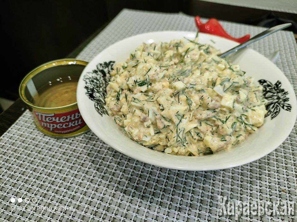 Откройте для себя питательный мир салата из печени трески: полезно и вкусно!