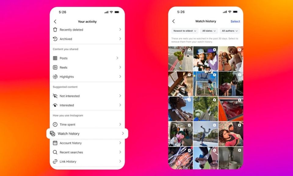 Instagram внедряет функцию истории просмотров в Reels: теперь не упустите ни один момент