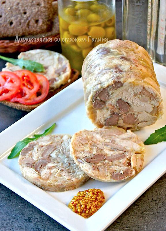 Как приготовить домашний зельц в бутылке