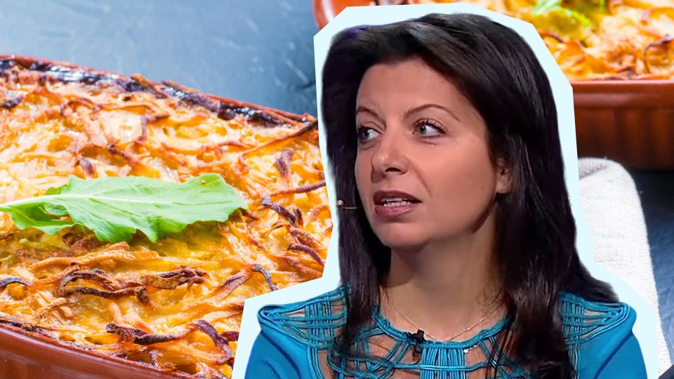 Выезжать в Португалию не придется: Симоньян раскрыла секрет картофельно-рыбной запеканки