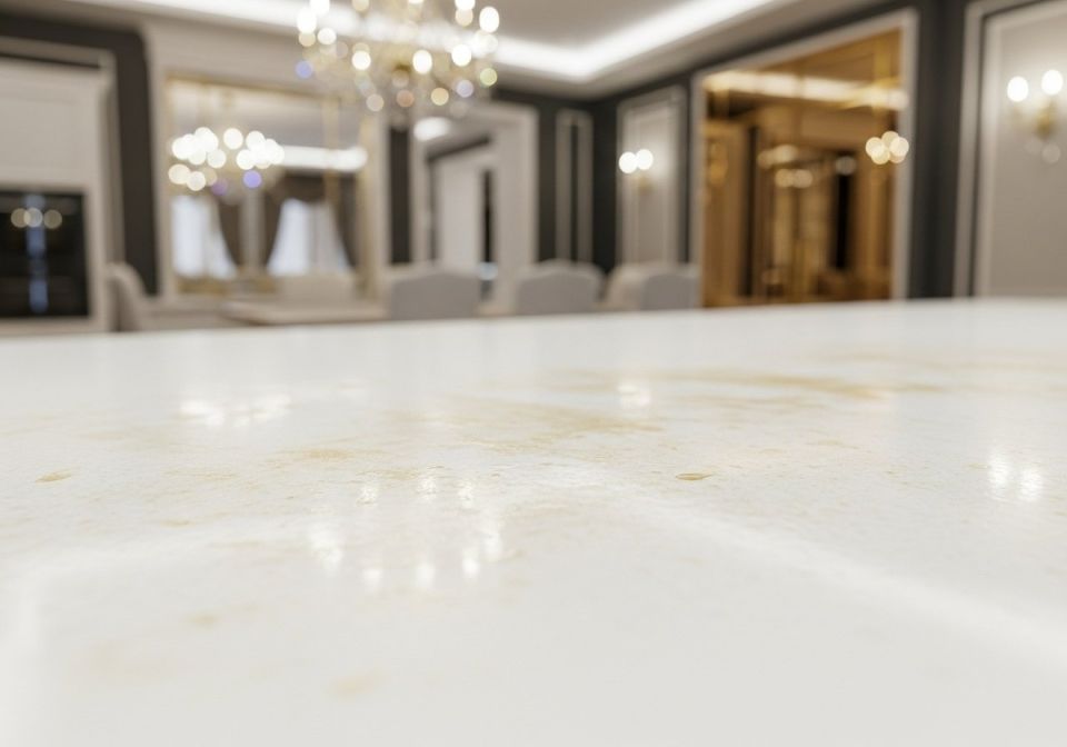 Как убрать жирные пятна с акриловой столешницы без повреждений