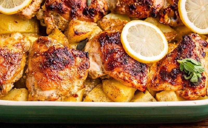 Цыплёнок с картошкой по-гречески: афродита вкуса на вашем столе