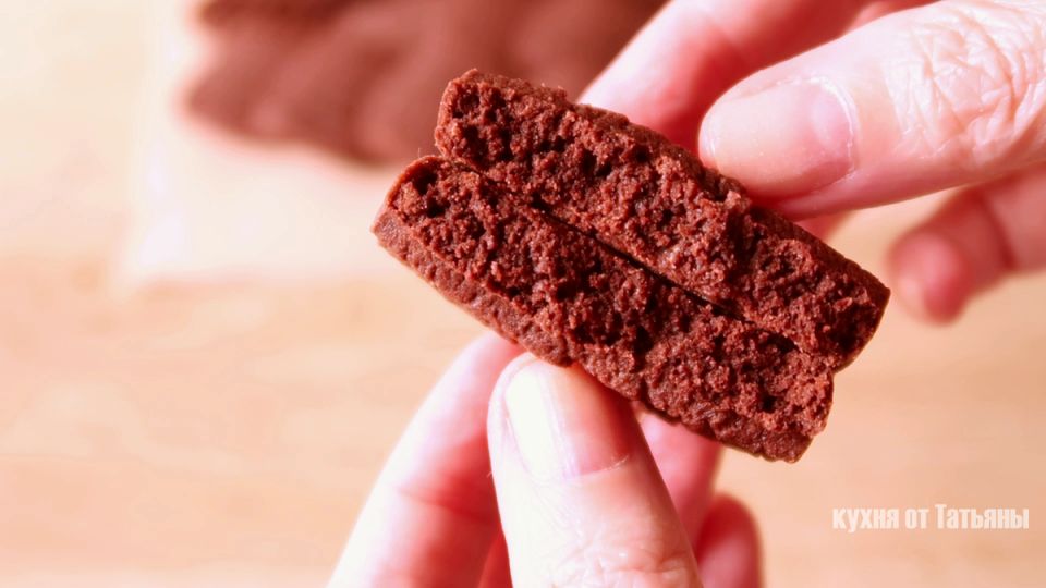 Шоколадное печенье: просто, красиво и невероятно вкусно