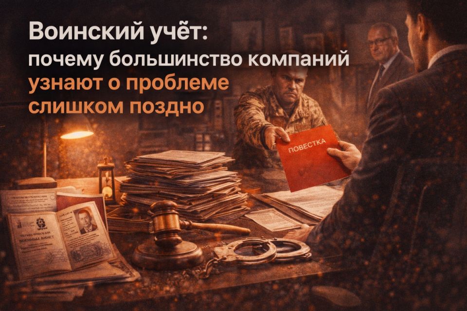 Воинский учёт: почему компании часто оказываются в ситуации беды